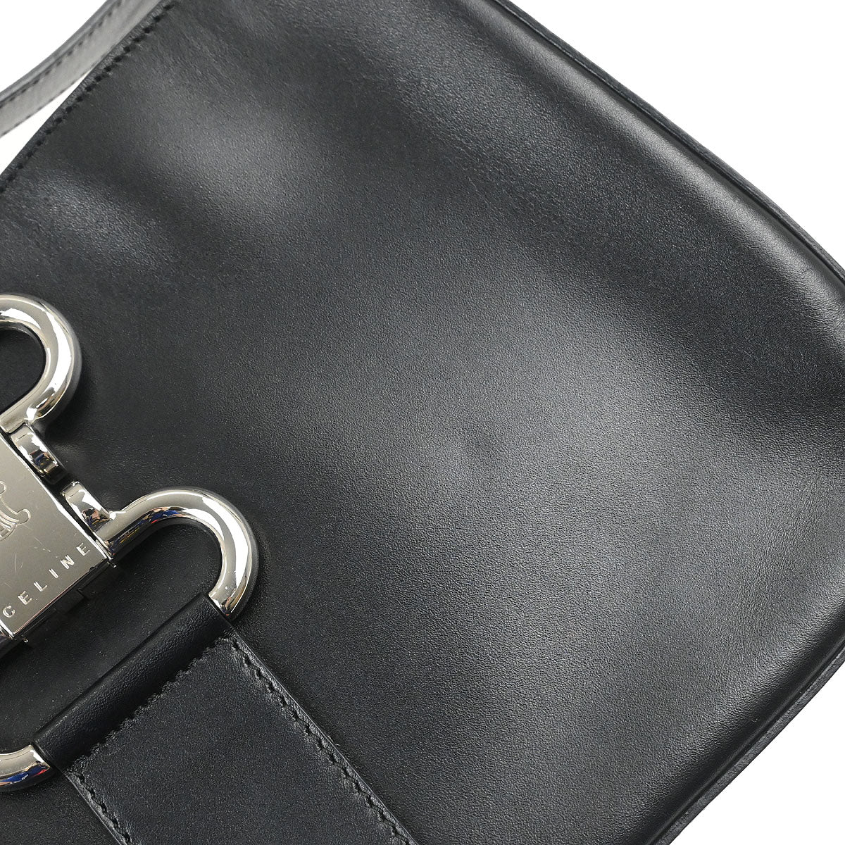 Celine Black Leather Handbag