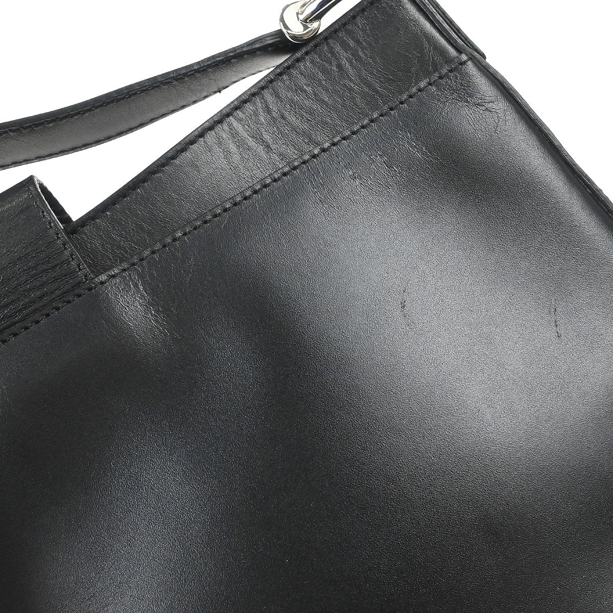 Celine Black Leather Handbag