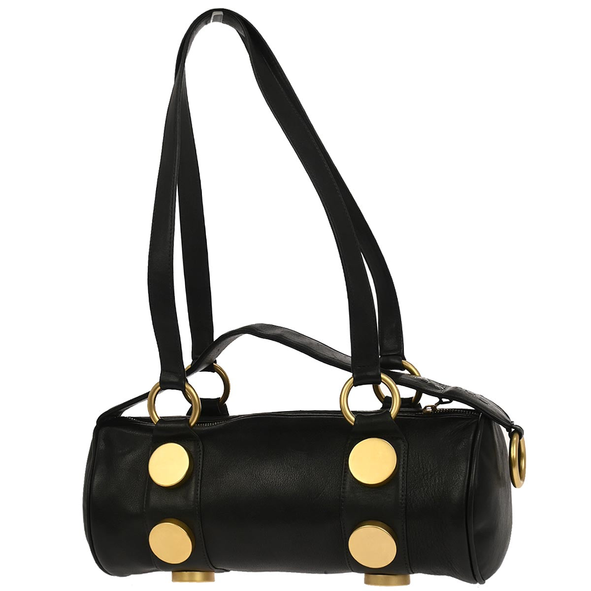 Chanel Black Calfskin Shoulder Bag