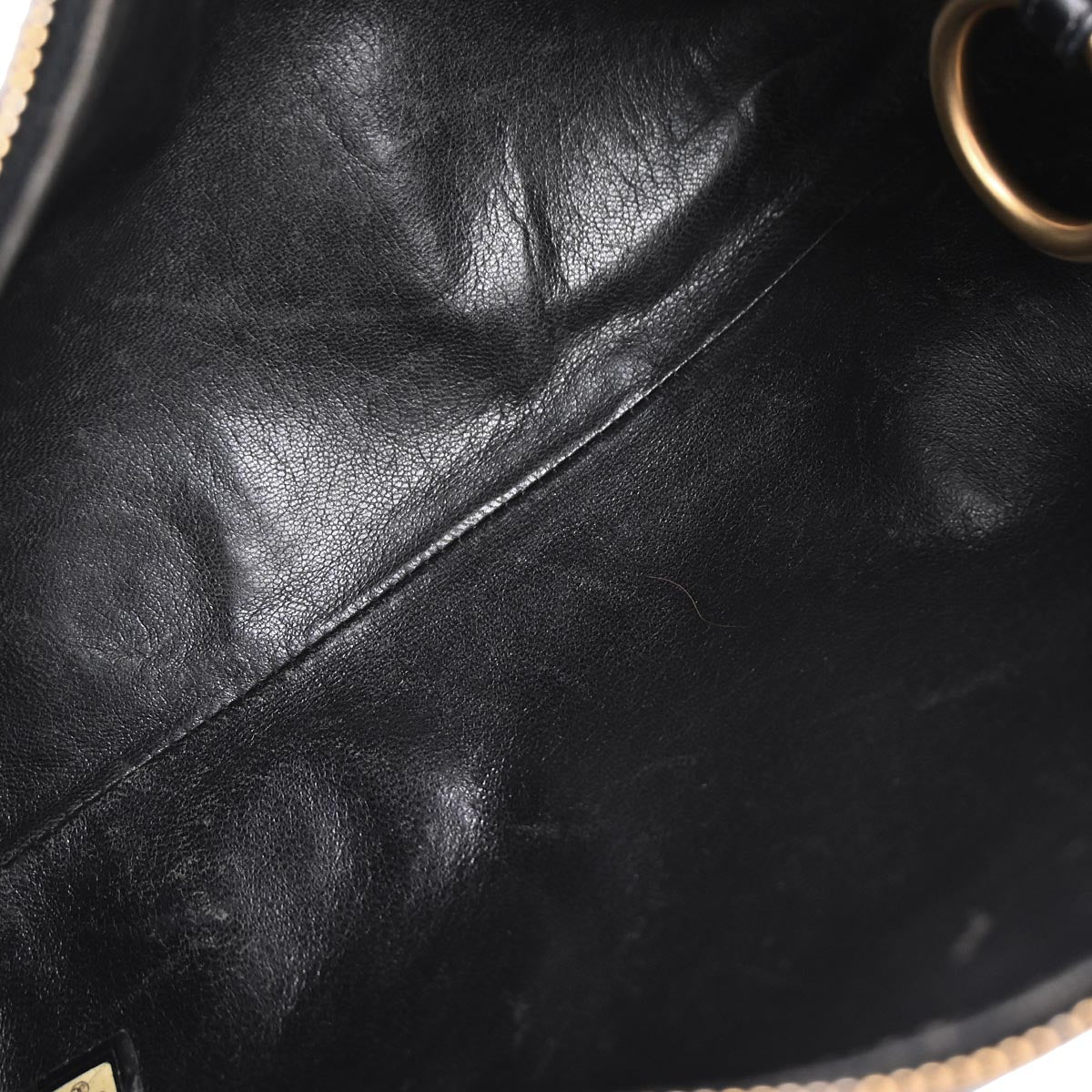 Chanel Black Calfskin Shoulder Bag