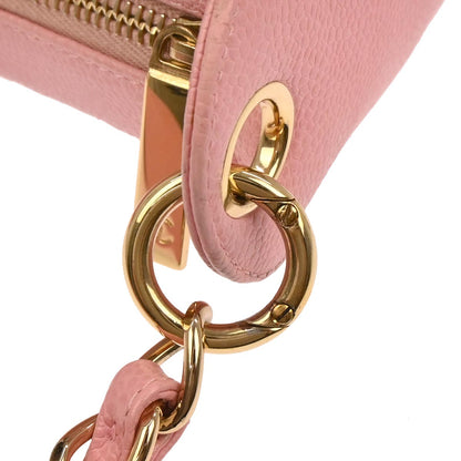 Chanel Pink Caviar Skin Hobo Handbag