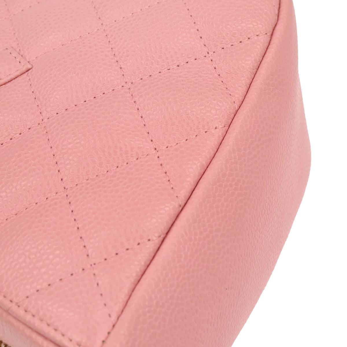 Chanel Pink Caviar Skin Hobo Handbag