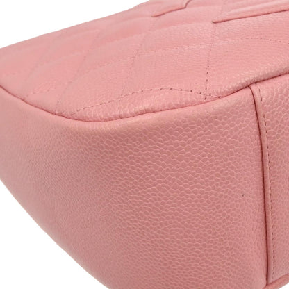 Chanel Pink Caviar Skin Hobo Handbag