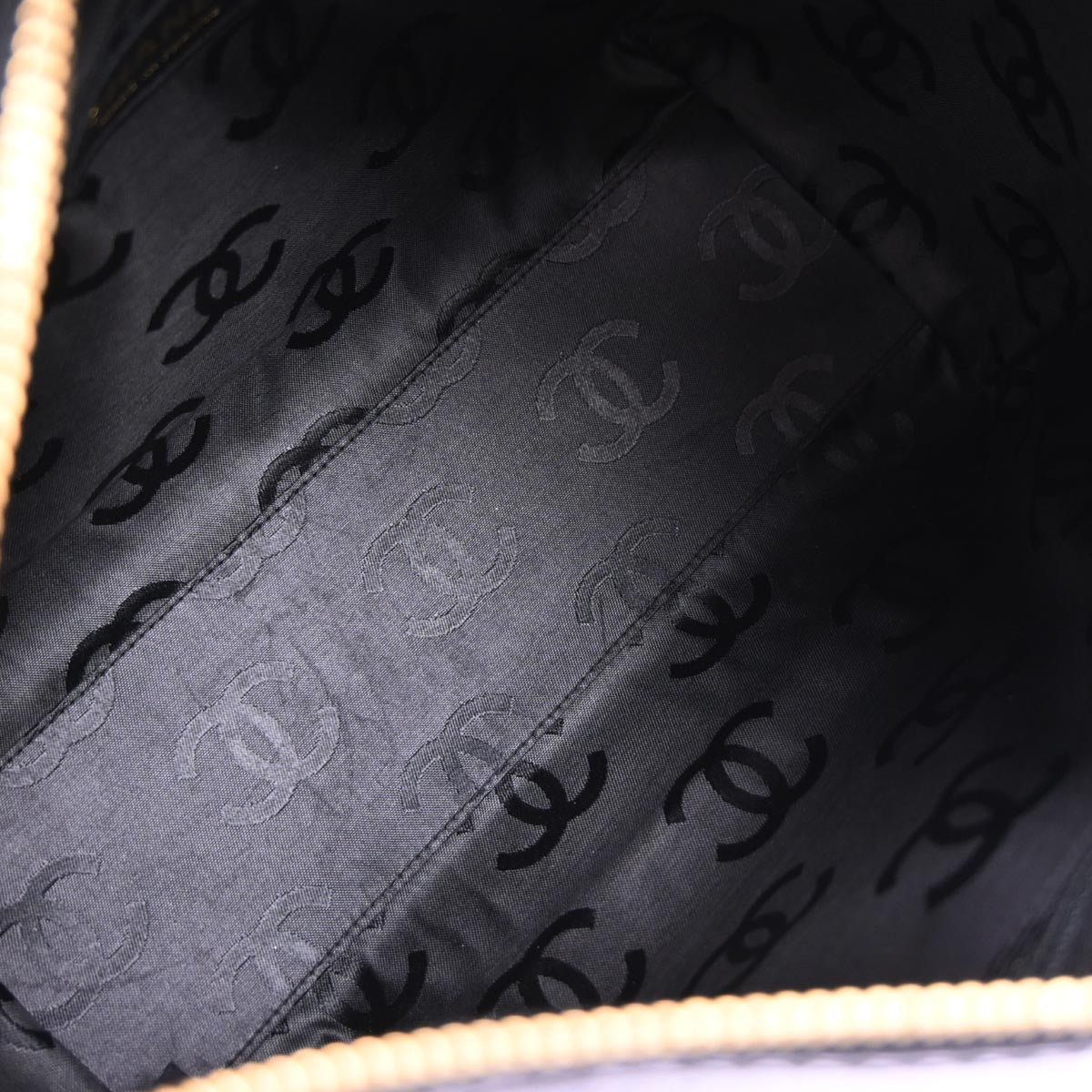 Chanel 2003-2004 Black Caviar Skin  Handbag