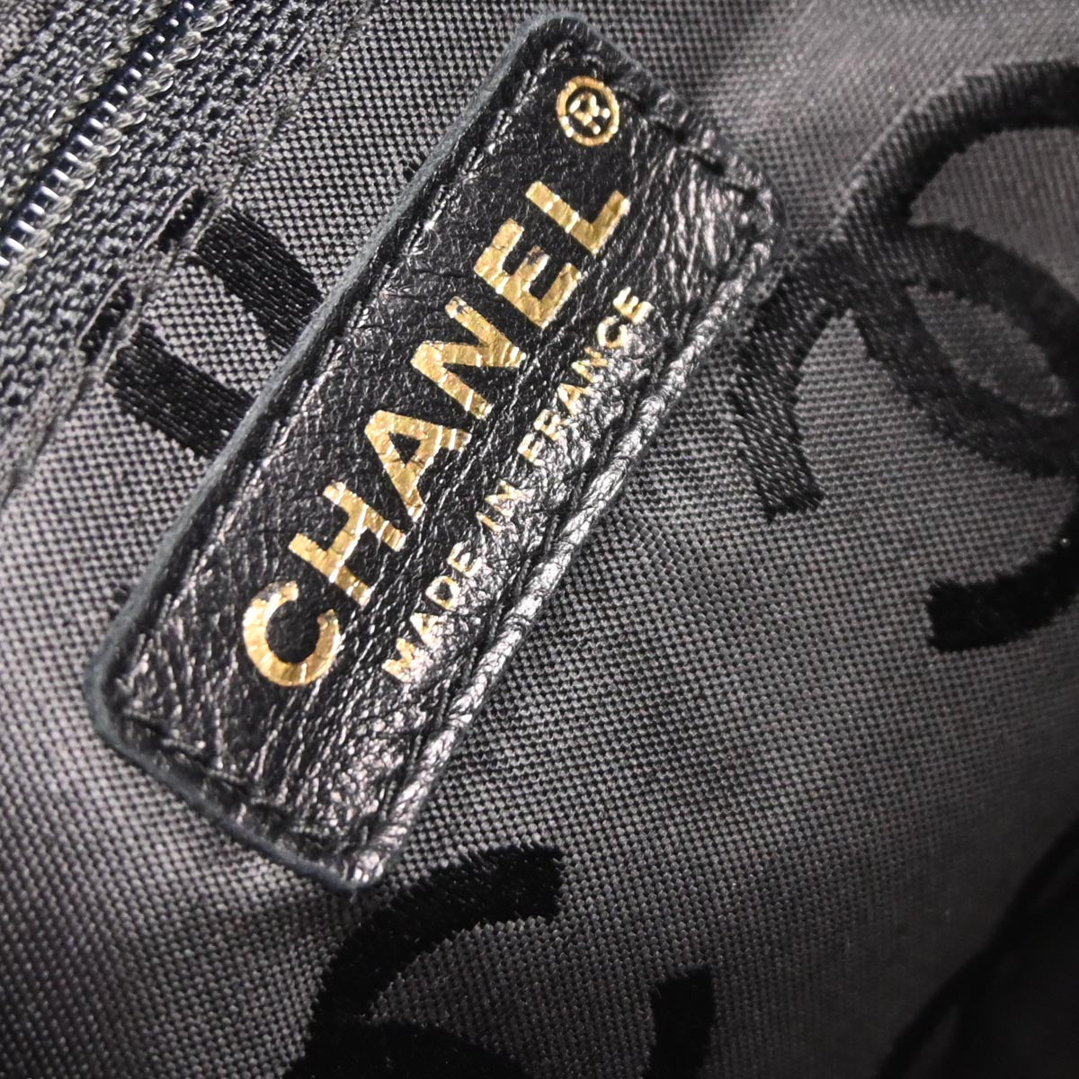 Chanel 2003-2004 Black Caviar Skin  Handbag