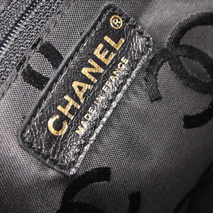 Chanel 2003-2004 Black Caviar Skin  Handbag