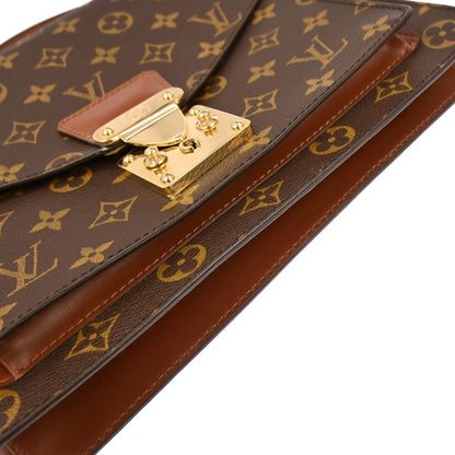 Louis Vuitton 1997 Monogram Monceau 28 2way Business Shoulder Handbag M51185