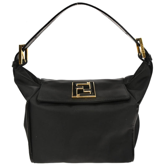 Fendi Black Nylon Handbag