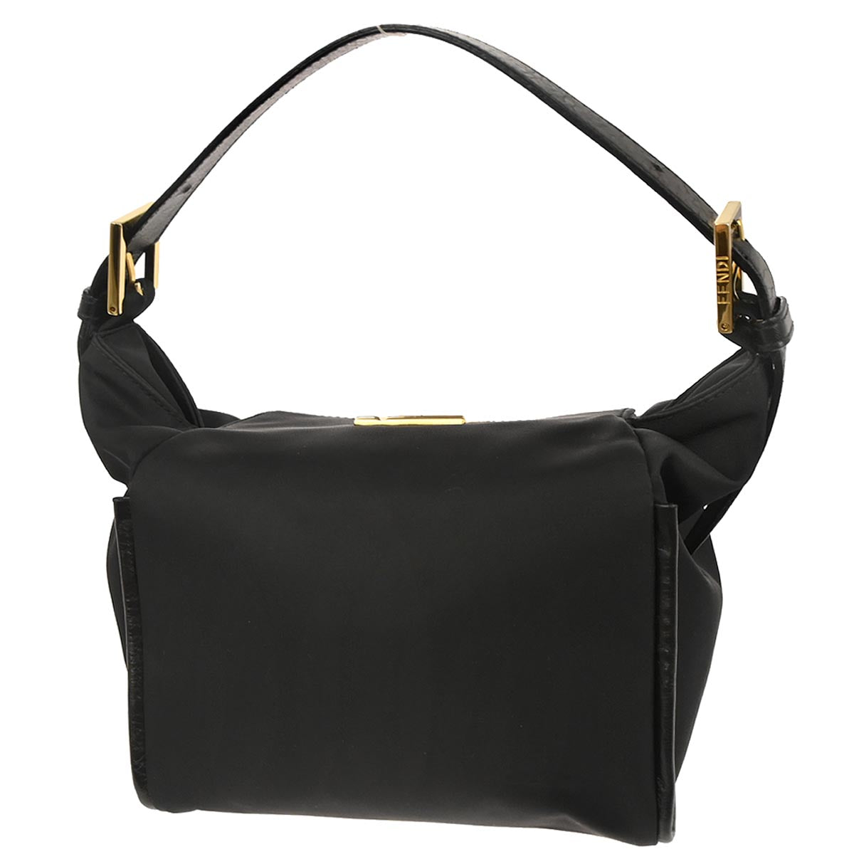 Fendi Black Nylon Handbag