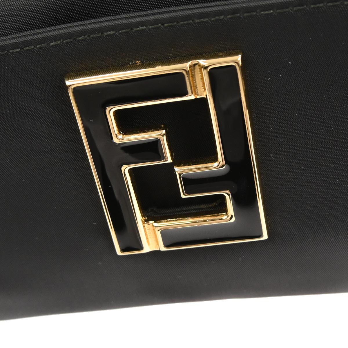 Fendi Black Nylon Handbag