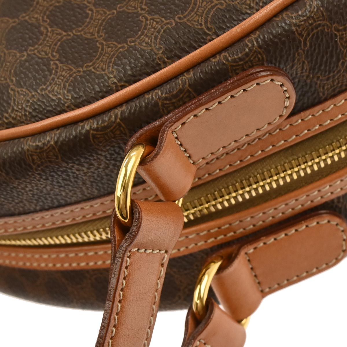 Celine Brown Macadam Handbag