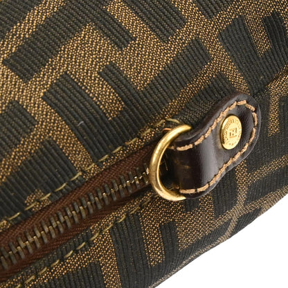 Fendi Brown Zucca 2way Shoulder Handbag