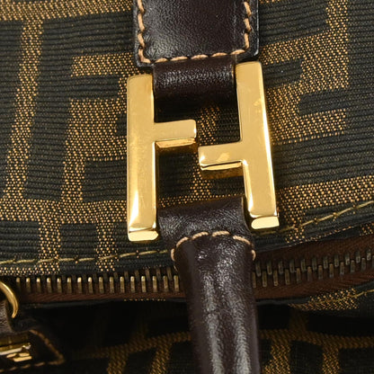 Fendi Brown Zucca 2way Shoulder Handbag