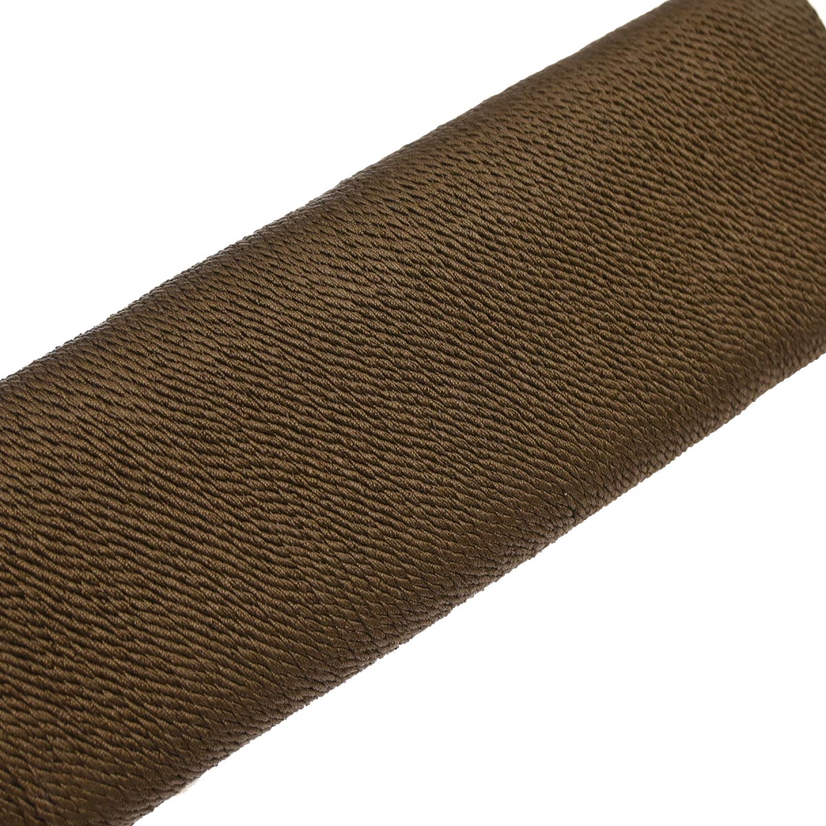 Chanel Brown Silk Rope Shoulder Bag