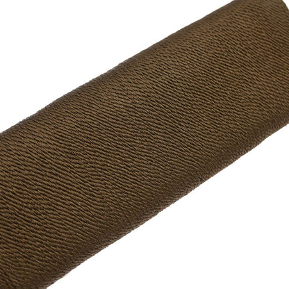 Chanel Brown Silk Rope Shoulder Bag