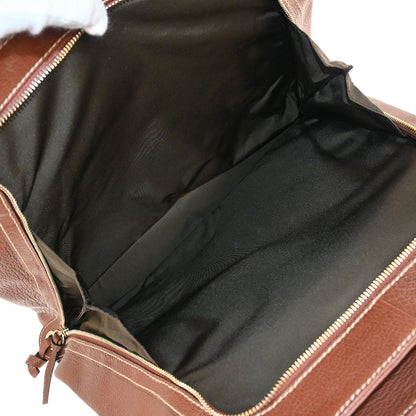 Bvlgari Brown Leather 2way Shoulder Handbag