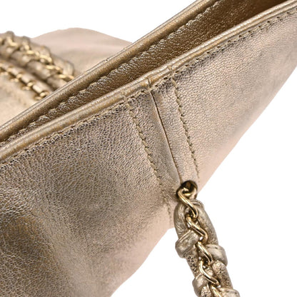 Chanel 2005-2006 Gold Calfskin Luxury Line Tote Handbag