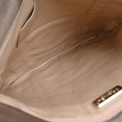 Chanel 2005-2006 Gold Calfskin Luxury Line Tote Handbag