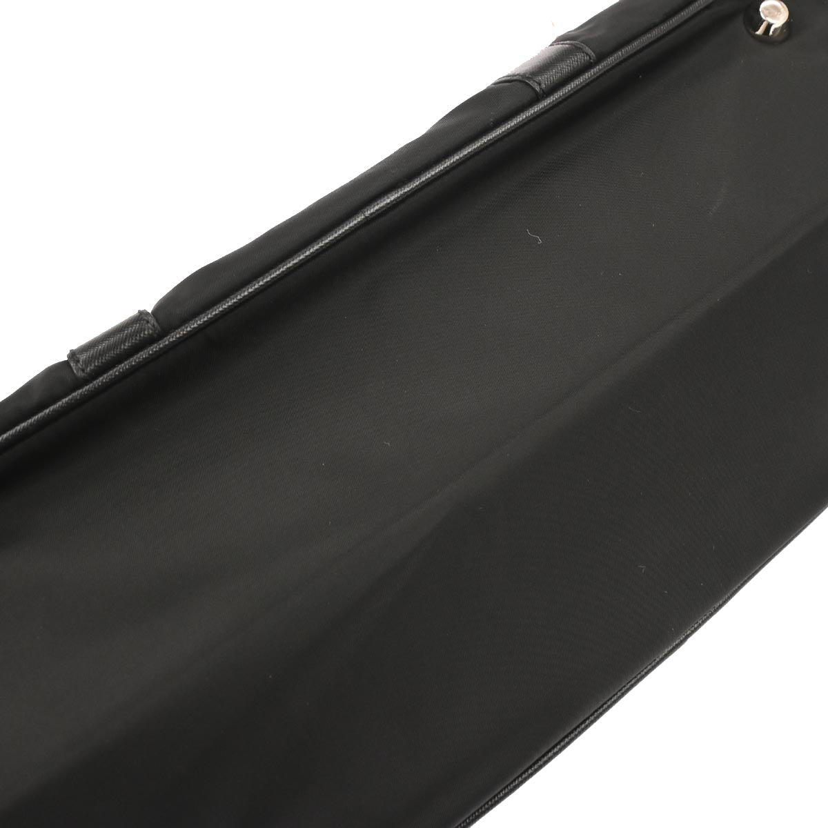 Prada Black Nylon Travel Handbag