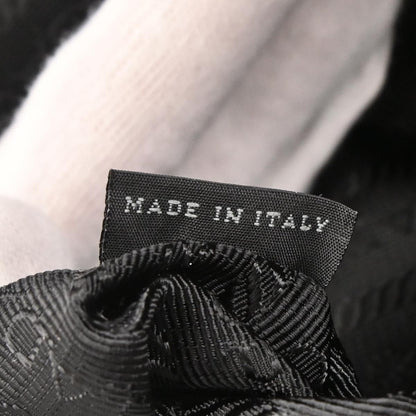 Prada Black Nylon Travel Handbag