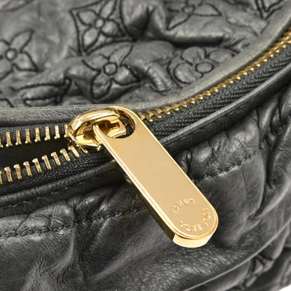 Louis Vuitton 2007 Gray Monogram Olympe Nimbus PM Hobo Handbag M95476