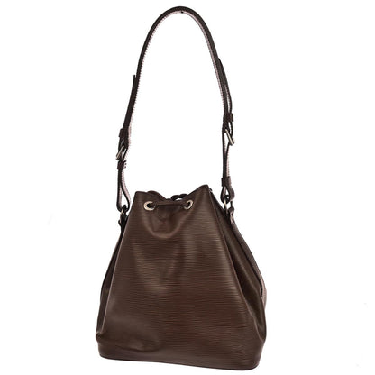 Louis Vuitton 2002 Dark Brown Epi Petite Noe Shoulder Bag M5901D