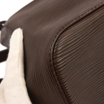 Louis Vuitton 2002 Dark Brown Epi Petite Noe Shoulder Bag M5901D
