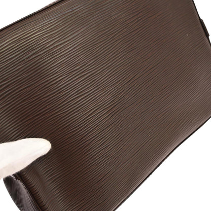 Louis Vuitton 2002 Dark Brown Epi Petite Noe Shoulder Bag M5901D