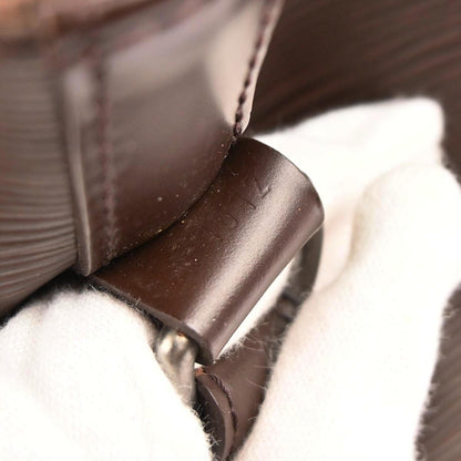 Louis Vuitton 2002 Dark Brown Epi Petite Noe Shoulder Bag M5901D