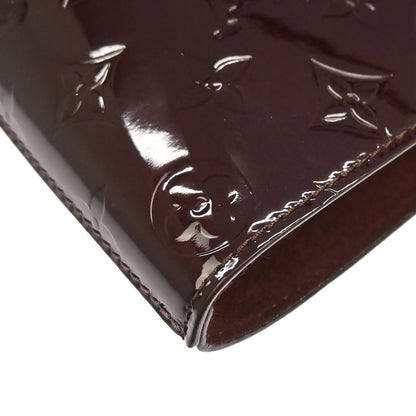 Louis Vuitton 2017 Dark Purple Vernis Long Beach MM Tote Bag M90475