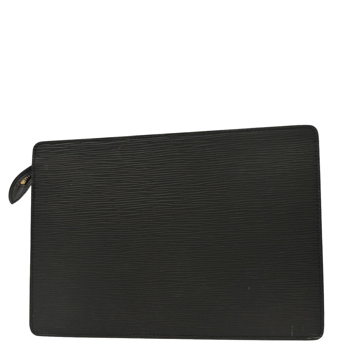 Louis Vuitton 2002 Black Epi Pochette Homme Clutch Bag M52522