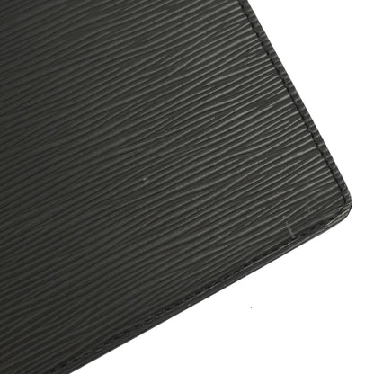 Louis Vuitton 2002 Black Epi Pochette Homme Clutch Bag M52522