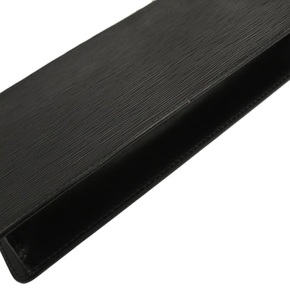 Louis Vuitton 2002 Black Epi Pochette Homme Clutch Bag M52522