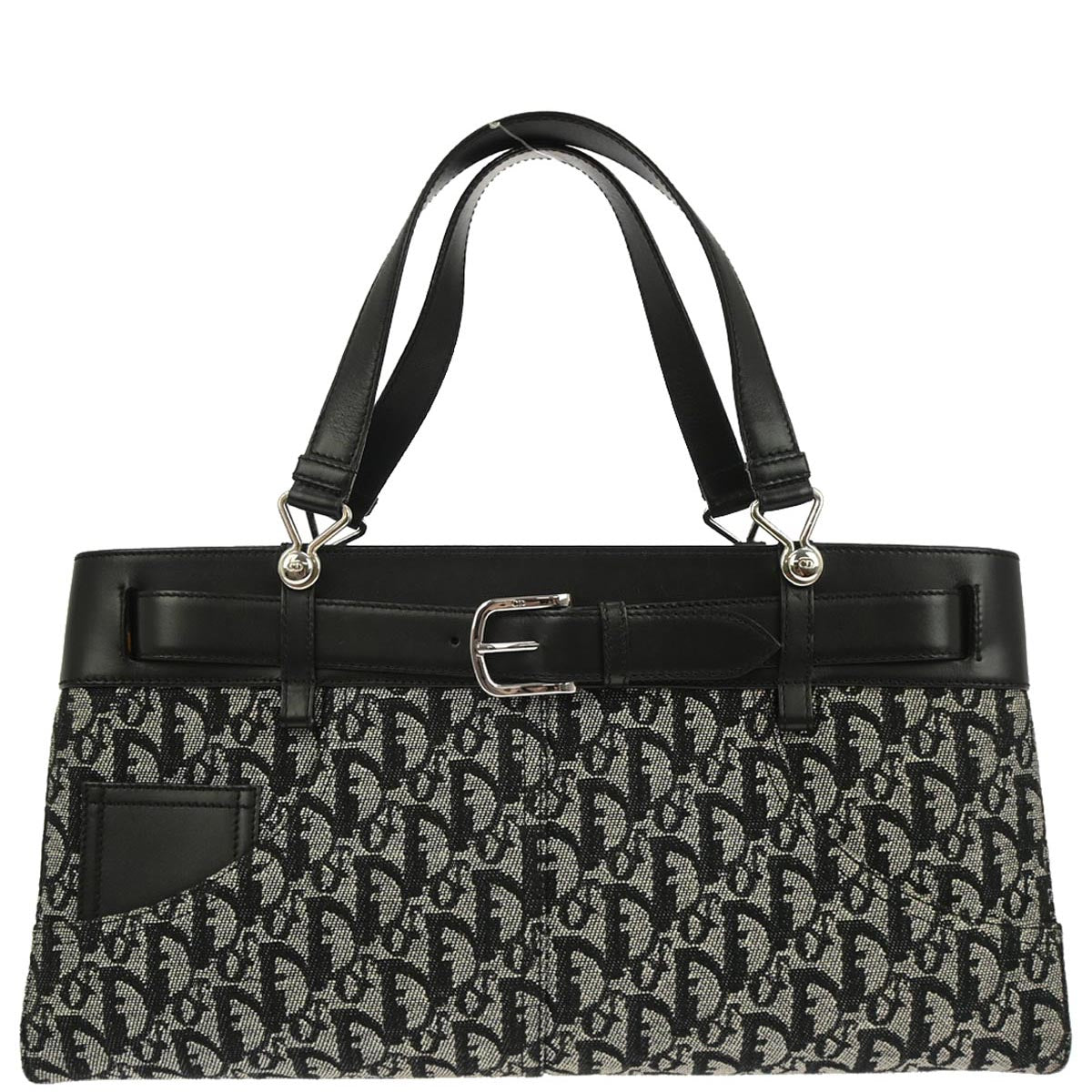 Christian Dior Black Trotter Tote Bag
