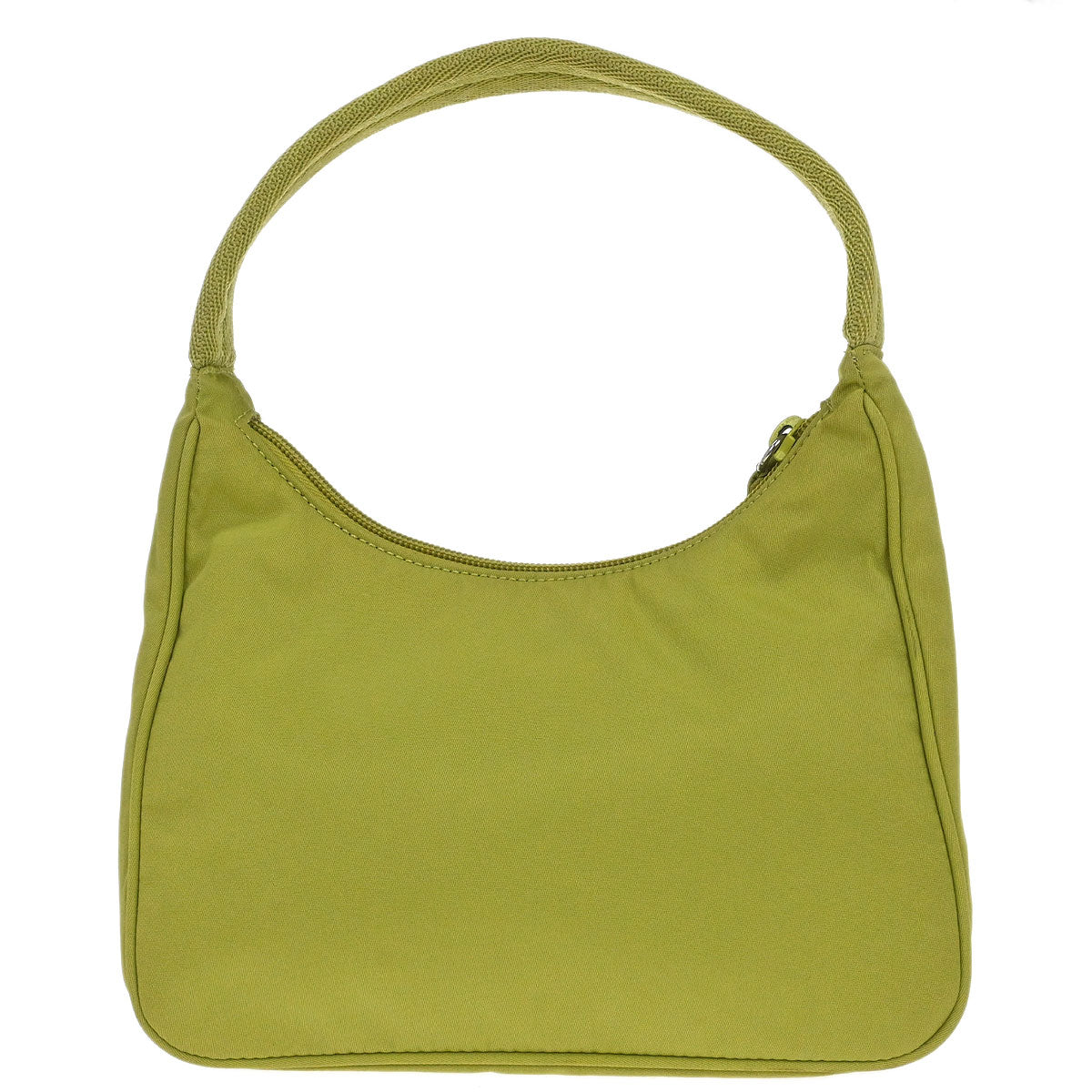Prada Light Green Nylon Handbag