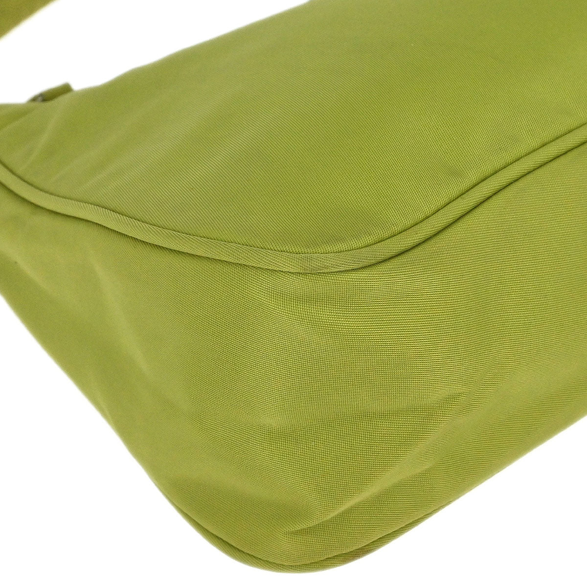 Prada Light Green Nylon Handbag