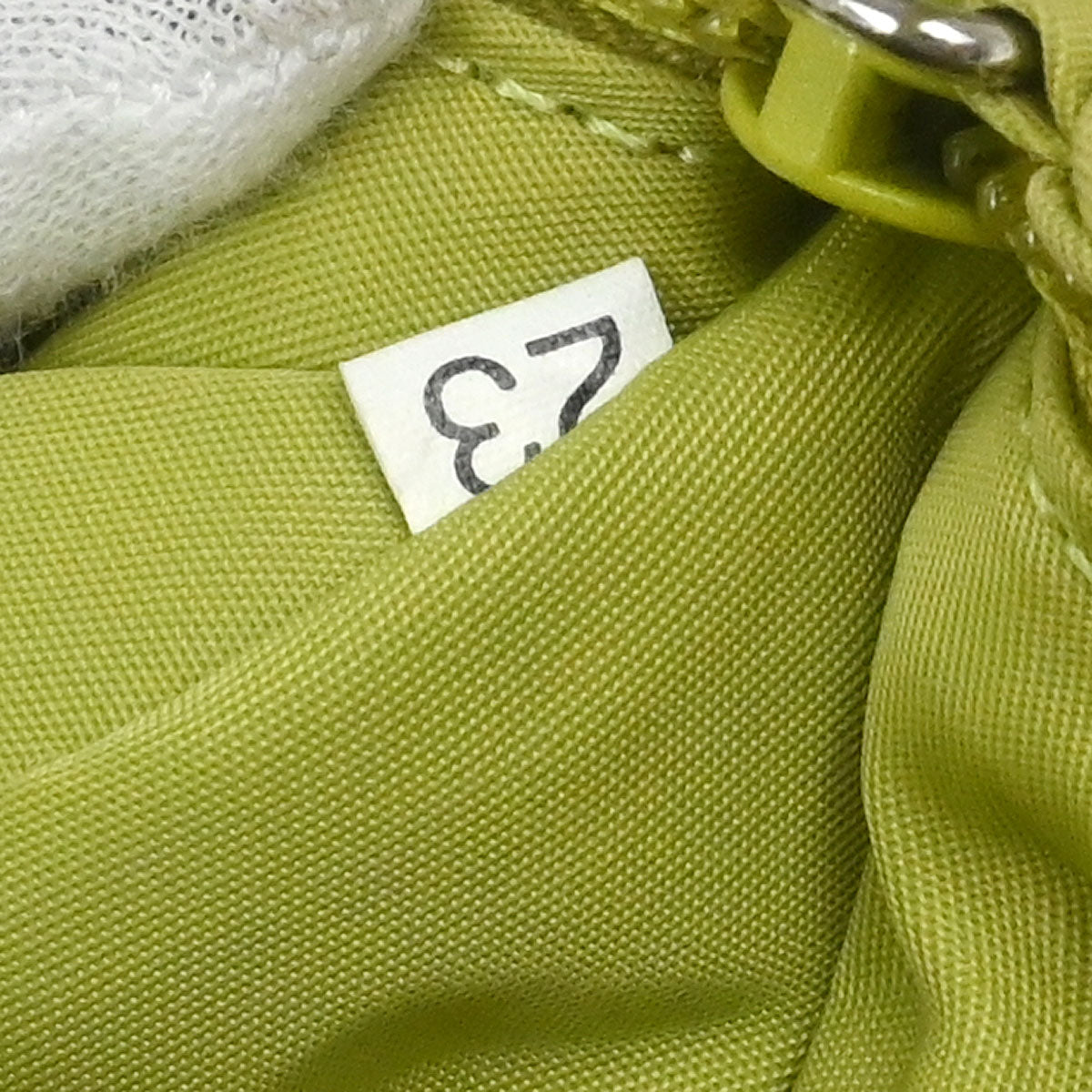 Prada Light Green Nylon Handbag