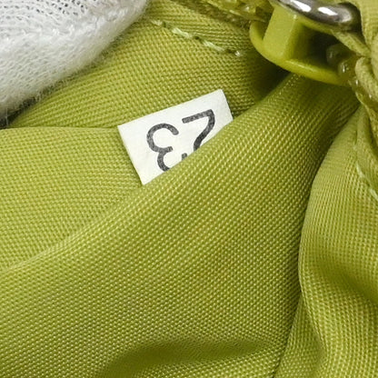 Prada Light Green Nylon Handbag