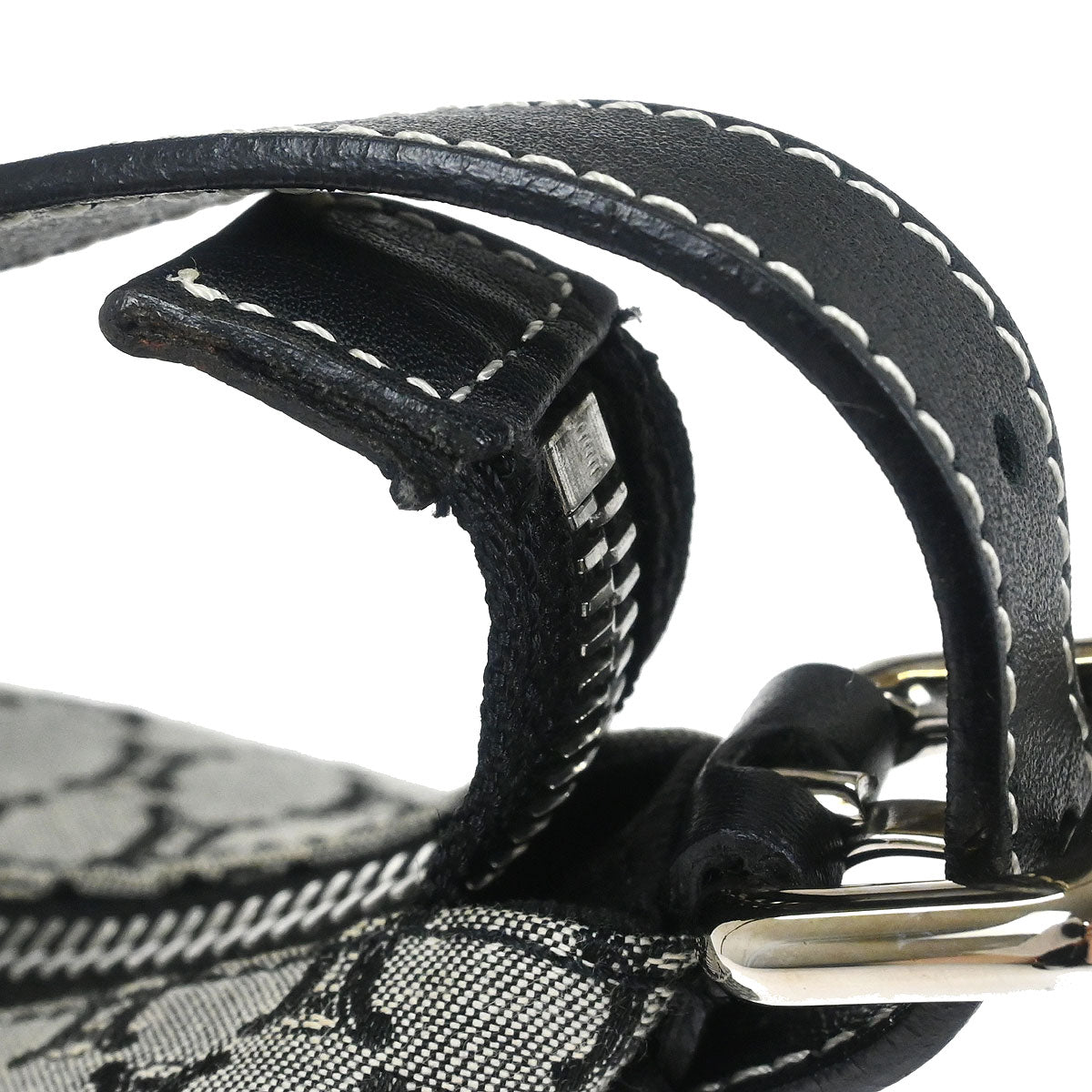 Celine Black Macadam Handbag