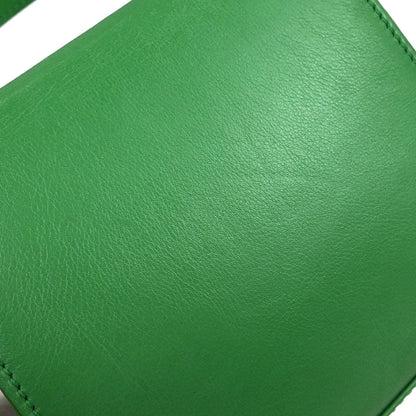 Celine Green Leather 2way Shoulder Handbag
