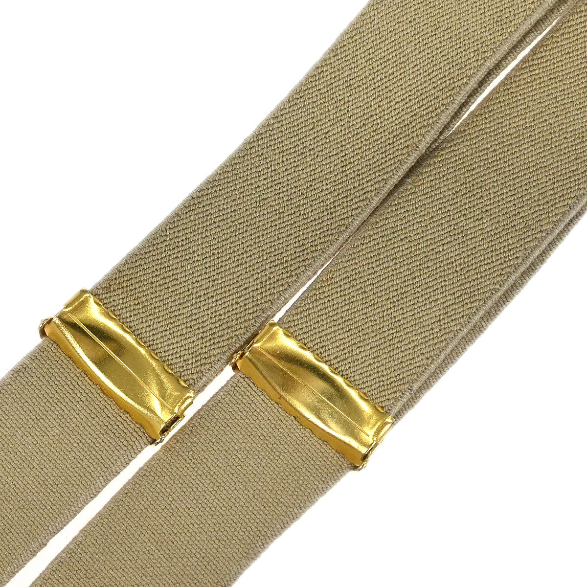 Chanel Suspenders Beige Small Good
