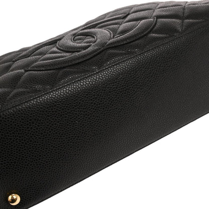 Chanel 2003-2004 Black Caviar Skin Bowling Bag 27