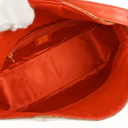 Fendi * Orange Python Handbag