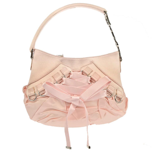 Christian Dior Pink Satin Ballet Corset Bag Handbag