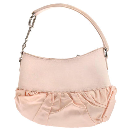 Christian Dior Pink Satin Ballet Corset Bag Handbag