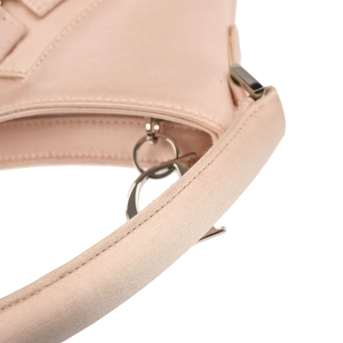 Christian Dior Pink Satin Ballet Corset Bag Handbag