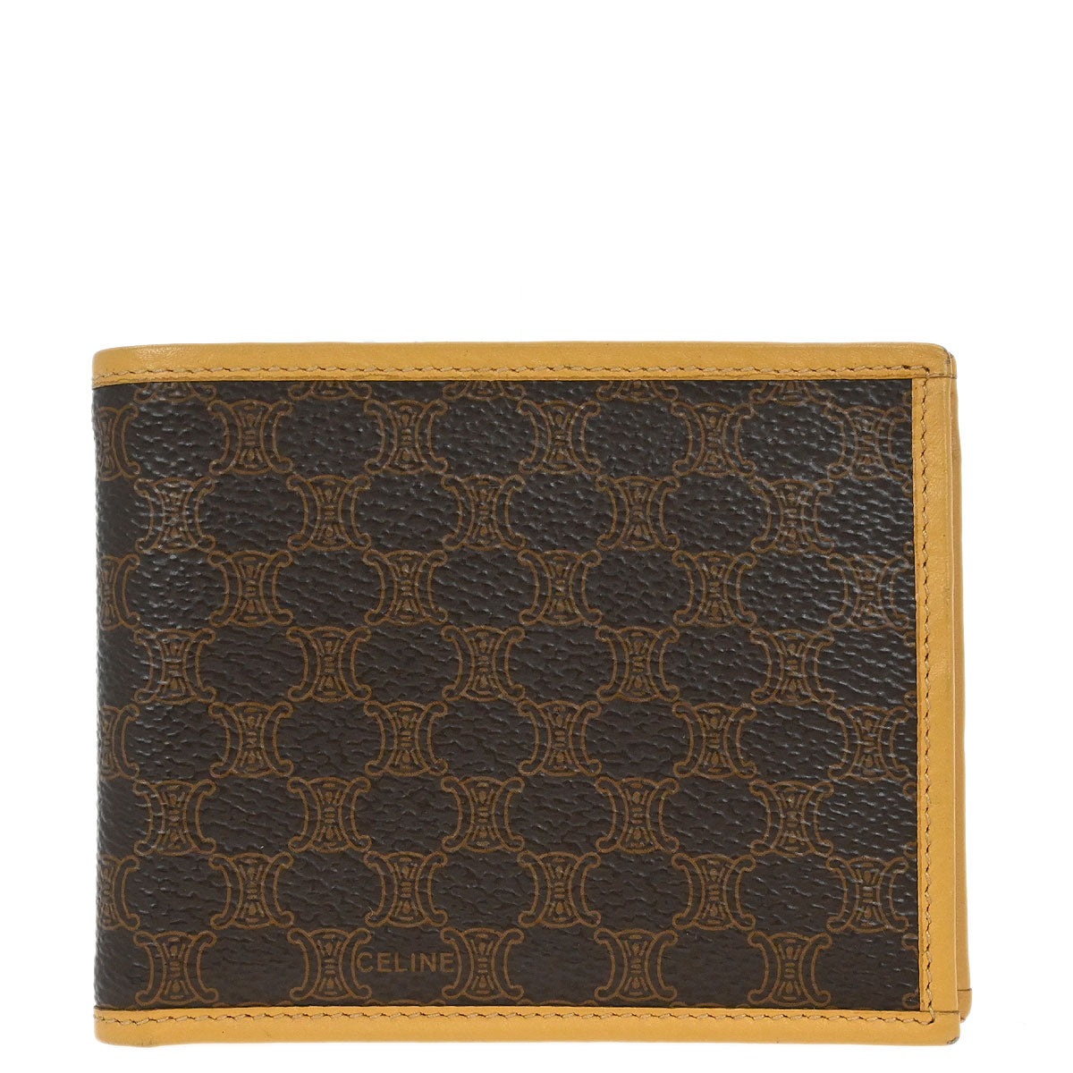 Celine Brown PVC Macadam Wallet