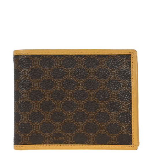 Celine Brown PVC Macadam Wallet