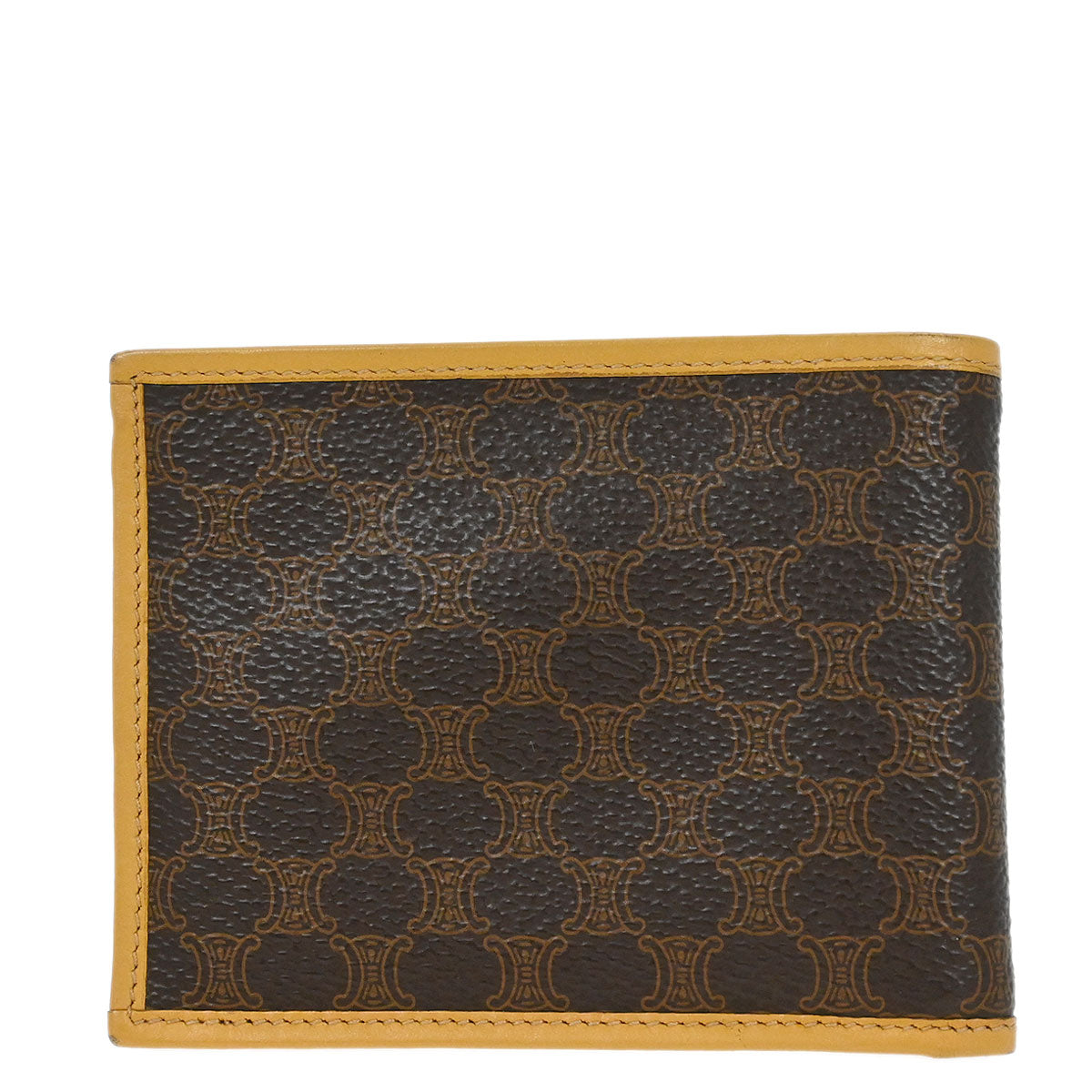 Celine Brown PVC Macadam Wallet