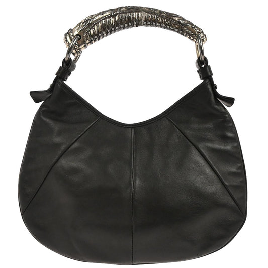 Yves Saint Laurent Black Small Mombasa Hobo Handbag